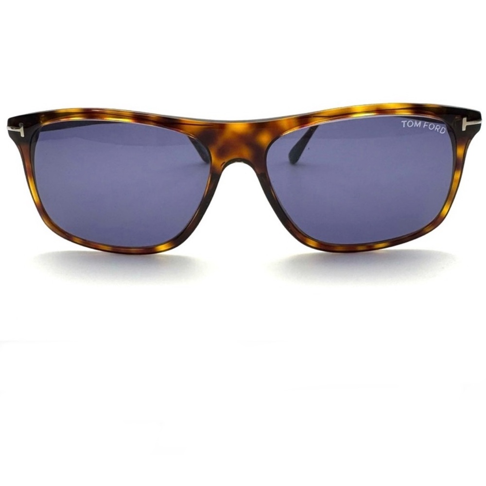 Tom Ford Tortoise Shell Sunglasses with Blue Lenses